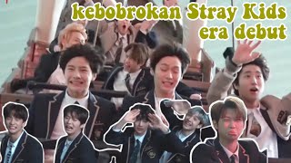 Kebobrokan Stray Kids era debut [upl. by Acirtal]