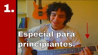 001 Clases de guitarra para principiantes  aprende tu primera canción ahora hoy quotwonderwallquot [upl. by Healion]