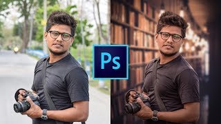 How to Blur Photo Background in Photoshop Like Very Expensive Lens Photography  Photoshop Tutorial [upl. by Sonstrom]