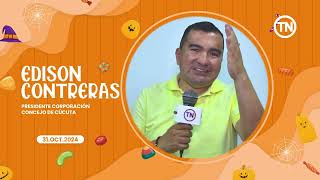 MENSAJE FELIZ DÍA DE HALLOWEEN 2024 Edison Contreras Presidente Corporación Concejo de Cúcuta 🤴 [upl. by Mcguire]