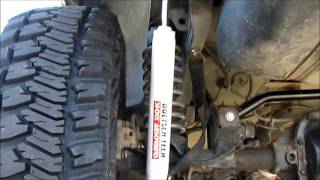 Jeep Grand Cherokee 4x4 Project ZJ Part 10 Doetsch Tech 8000 Prerunner Shocks Review Shock Absorbers [upl. by Dlonyar]