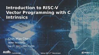 EN An Introduction to RISCV Vector Programming with C Intrinsic​ [upl. by Muscolo]