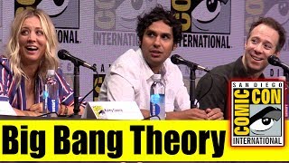 BIG BANG THEORY  Comic Con 2017 Full Panel Kaley Cuoco Johnny Galecki Kunal Nayyar [upl. by Meghan]