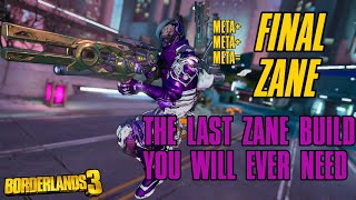 Borderlands 3  Final Zane  Working in 2024 Stacked Meta Build  Easily Crush Any Difficulty [upl. by Vasileior]