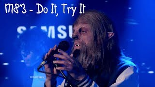 M83  Do It Try It Jimmy Kimmel Live Performance [upl. by Alahs]