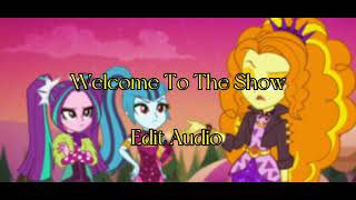 The Dazzlings  Welcome To The Show Edited Audio [upl. by Yuhas]