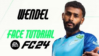 EA FC 24  WENDEL FACE TUTORIAL  STATS ZENIT [upl. by Deerc332]