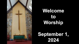 Colesville Presbyterian Church Livestream September 1 2024 [upl. by Airreis]