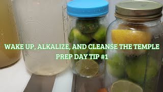 Start your day with a glass of lemon or lime water to alkalize and cleanse your system [upl. by Eciral]