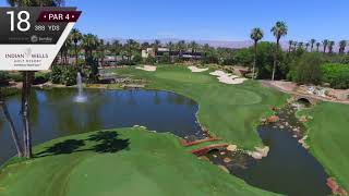 Indian Wells Golf Resort Celebrity Course  Hole 18 [upl. by Siramad2]