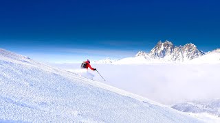 Backcountry Skiing Svaneti Georgia [upl. by Acirtap605]