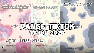 Dance Tiktok Tahun 2024  CrBybvrry10ves [upl. by Onaicnop]