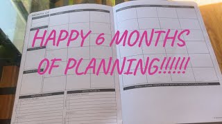 Passion Planner June Planner 6 months of planning [upl. by Ahtela874]