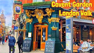 Covent Garden Tour  A London Walk including Neals Yard [upl. by Tikna]