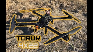 22х дюймовий FPV квадрокоптер POLYDRONE TORUK 4x22 [upl. by Dlonra977]