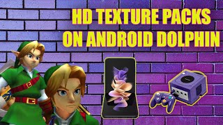 Load HD Texture Packs on Dolphin Android  2023 [upl. by Severson]