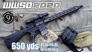 WWSD AR15 to 650yds Practical Accuracy InRange TV rifle  18 ACSS Griffin Mil [upl. by Mccollum578]