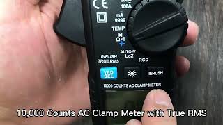 CM83C Digital clamp ammeter smart clamp meter [upl. by Casavant]