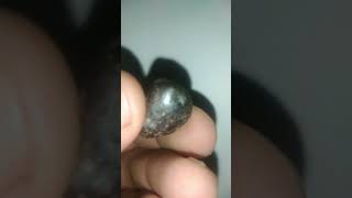 carbonado black diamond meteorite stone shorts diamond [upl. by Ynatterb]