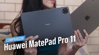 Huawei MatePad Pro 11 vs Apple iPad Pro Which offers the best PClike experience for productivity [upl. by Wren]