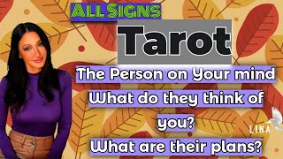 All Signs Tarot💋What do they think of You Plans💏✨  730 pm et [upl. by Ellehcram267]