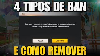 Como Tirar o BAN da Conta de Free Fire Banida Permanente  Tudo Sobre Ban no Free Fire ATUALIZADO [upl. by Hayyikaz]