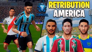 PES 6 PARCHE AL 2023 RETRIBUTION AMERICA  LIGA ARGENTINA  TUTORIAL DE INSTALACION [upl. by Meagan]