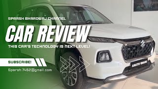 New GRAND VITARA Updated Model White Colour  Maruti Suzuki GRAND VITARA 2025 Alpha plus Review [upl. by Xer]