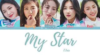 ELRIS 엘리스  ‘My Star’ Lyrics Color Coded EngRomHan [upl. by Ahsiuqel724]