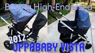 2012 Uppababy Vista Full Review with rumble seat and bassinet [upl. by Alaine]