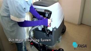 FLOOR SCRUBBER DRYER A5 EVO FASA [upl. by Spratt530]