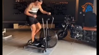 Faf du Plessis super work out during the lockdown [upl. by Hteb31]