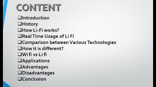 HindiUrduWhat is LiFi   Detailed explanation in Hindi Presentation  Seminar [upl. by Eidnar770]