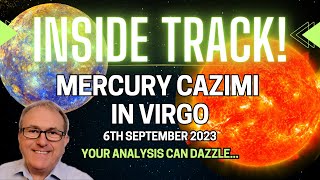 Mercury Cazimi in Virgo  This CAN be LUCKY6th September 2023 [upl. by Ho850]