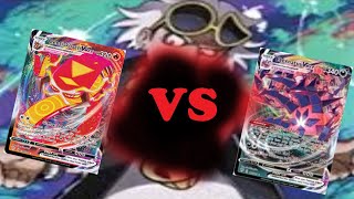 Pokemon TCG  Eternatus VMAX Deck VS Centiskorch VMAX Deck  Darkness Ablaze [upl. by Leiso195]