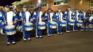 Dover High School vs Sussex Tech Drumline Battle 2016 [upl. by Stolzer102]