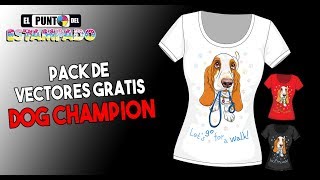 Pack de Vectores gratis  Dog Champion [upl. by Sayed707]