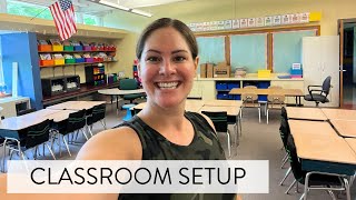 CLASSROOM SETUP 20242025  FIRST GRADE CLASSROOM PT 1 [upl. by Anoo]