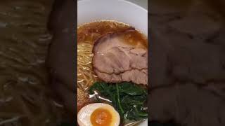 😋 PORK TONKOTSU RAMEN shorts ramen [upl. by Carberry]