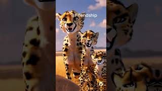 Cheetahs can teach us valuable lessons about friendship First they are social animals that often [upl. by Ocsinarf]