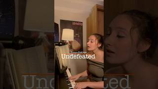 The new unreleased Freya Ridings Song « Undefeated »✨ singer cover singerchallenge freyaridings [upl. by Eidahs894]