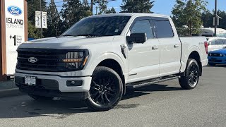 2024 Ford F150 XLT Powerboost  Keyless Entry Nav 360 Camera Review  Island Ford [upl. by Barrada109]