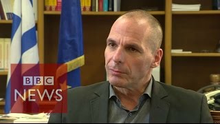 Greece debt crisis 100 chance of success says Varoufakis  BBC News [upl. by Macintyre24]