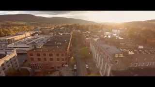 City of the Hills Oneonta NY in 4K [upl. by Ahsikad153]