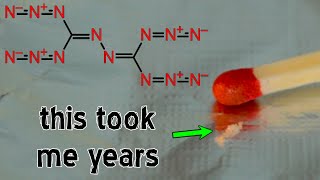 Making C2N14 from the hardware store  Azidoazide azide [upl. by Ennaillek576]