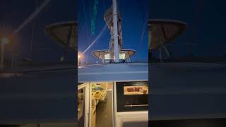 The huge Lagoon 60 catamaran was displayed at the recent Cannes Yachting Festival [upl. by Harbert]