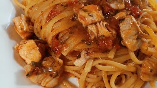 Queste linguine al sugo di pesce sono uno spettacolo 🧏🏼‍♂️ Provatele e non smetterete mai di farle [upl. by Nahtaj]