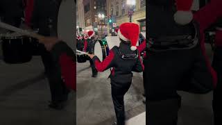 Central Hugh School Marching Band at the Christmas Parade 2024 [upl. by Luce]