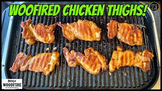 Ninja Woodfire Grilled Chicken Thighs [upl. by Vanden506]