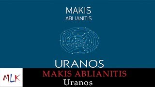 Μάκης Αμπλιανίτης  Uranos  Makis Ablianitis  Uranos Official Audio Video [upl. by Lynad]